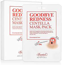 [BENTON] Good bye Redness Centella Mask Pack (1Ea = 10Sheets)